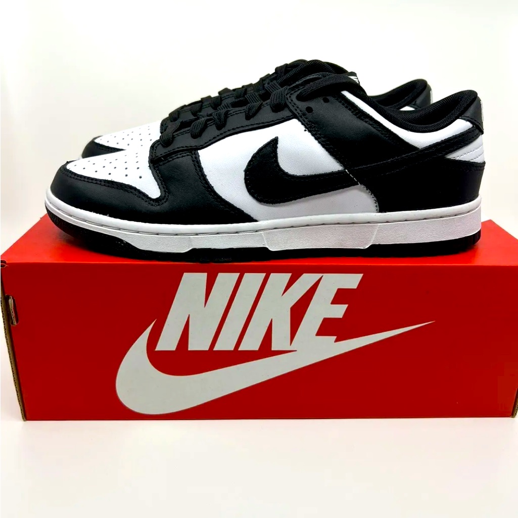Nike Dunk Low Panda W/B Size 9m/10.5w